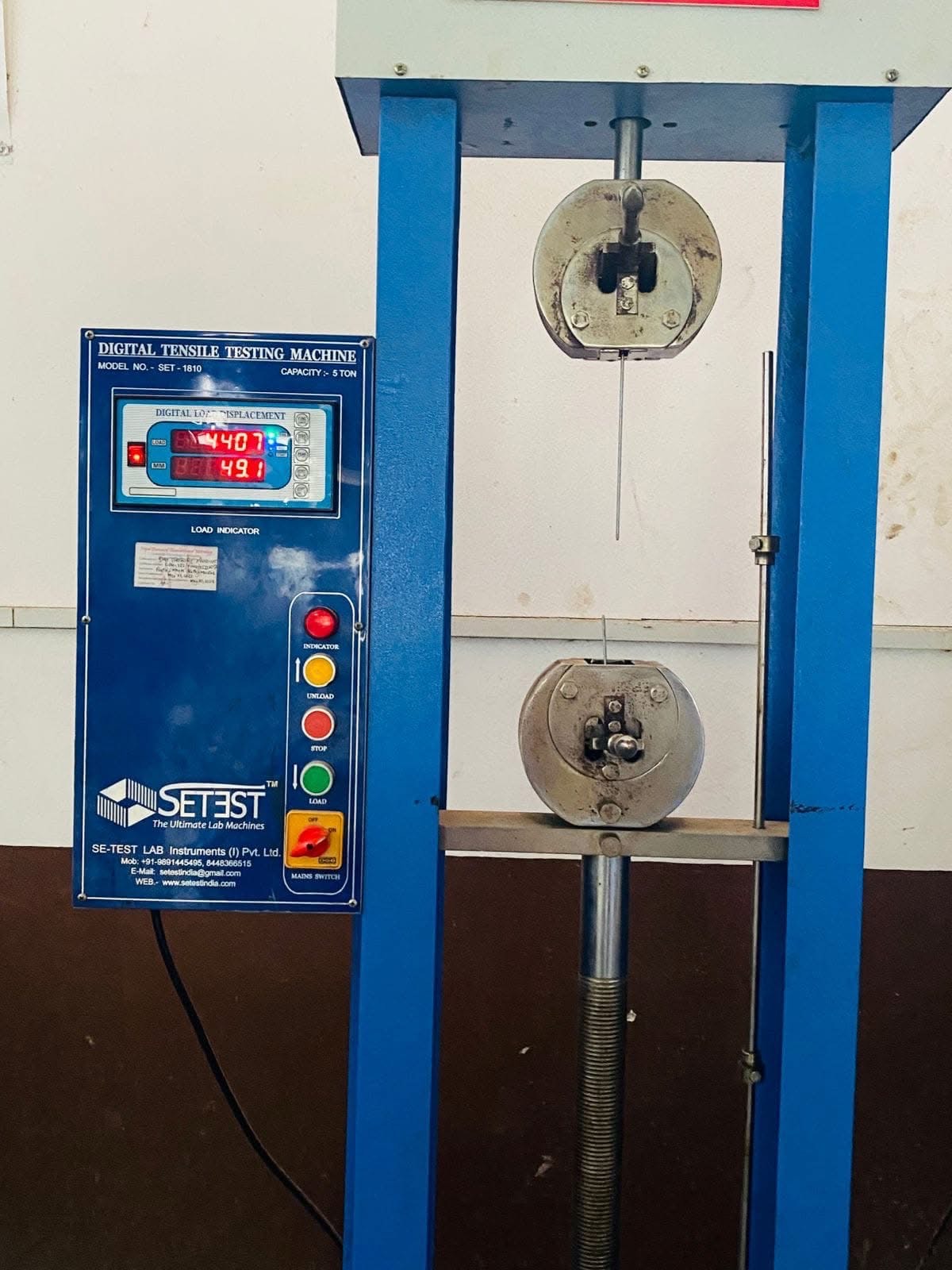 Tensile Strength Testing